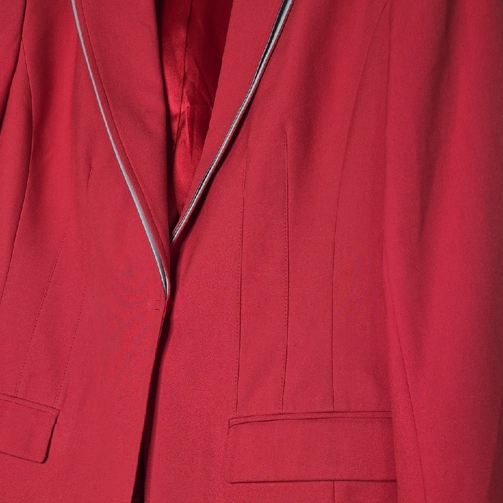 Elie Tahari Woman's Coral Suit and midi Skirt Size 10 - Picture 5 of 15